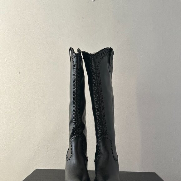 Billini FINLEY Tall Black Western Boots – Size 8 - Picture 4 of 6